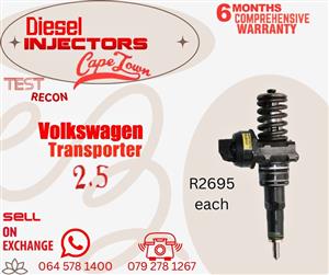 Transporter 2.5 diesel injectors