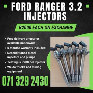 FORD RANGER 3.2 INJECTORS FOR SALE WITH WARRANTY 