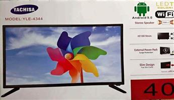 40" Smart Android HD LED TV, New with year warranty and FREE DELIVERY