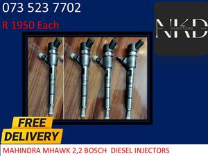 Mahindra Mhawk 2.2 Bosch Diesel injectors 