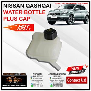 NISSAN QASHQAI WATER BOTTLE PLUS CAP