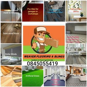 weaver flooring  and blinds.specialist in flooring and blinds.
