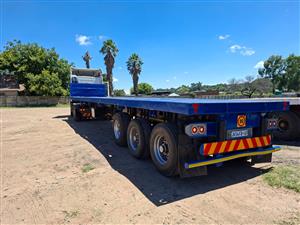 13.5m TriAxle Flat Deck Top Trailer