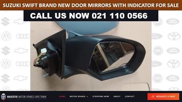 SUZUKI SWIFT BRAND-NEW DOOR MIRRORS WITH INDICATOR FOR SALE
