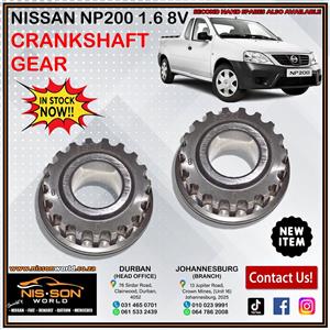 NISSAN NP200 1.6 8V CRANKSHAFT GEAR