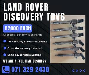 LAND ROVER DISCOVERY TDV6 INJECTORS FOR SALE WITH WARRANTY INCLUDED 