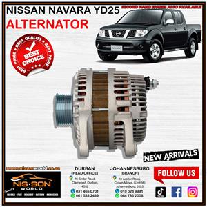 NISSAN NAVARA YD25 ALTERNATOR