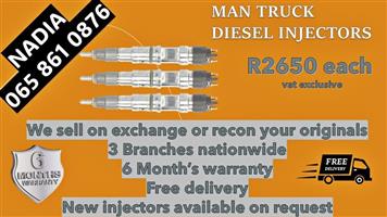 MAN TRUCK TGA DIESEL INJECTORS FOR SALE BY NKD DIESEL INJECTORS