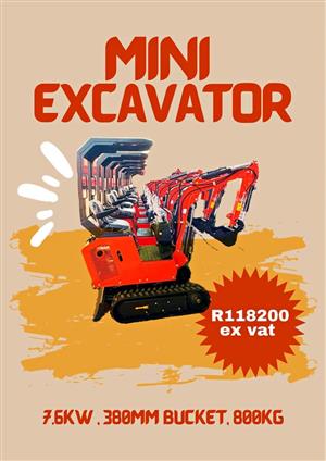 MINI EXCAVATOR