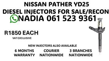 NISSAN PATHFINDER 2,5 LITER DIESEL INJECTORS OR RECON