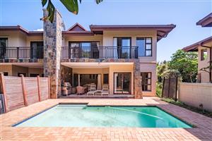Beautifully positioned 4-bedroom, 4.5-bathroom townhouse in Zimbali Estate