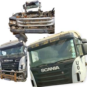 Scania trucks stripping for parts