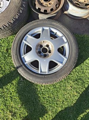 VW Jetta MK4 Mag wheels