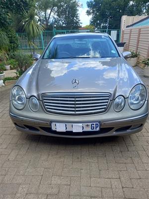 Mercedes E200 2005 model.  