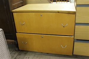 BROWN OFFICE CABINET(S066908A)