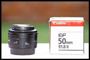 Canon EF 50mm f/1.8 II (BOXED)
