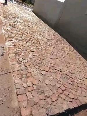Halfway Brick Paving 