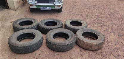 6 good tyres 16 inch rim