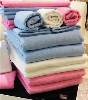5 Pack Polyester Towel Sets