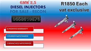 FOR SALE NEW GWM 2,5 DIESEL INJECTORS