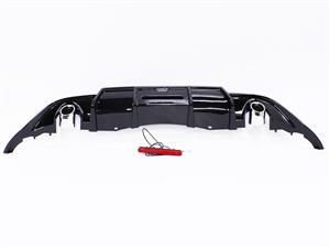 VW Polo AW 2018+ TSi Karbel Dual Pipe  Rear Apron with Brakelight