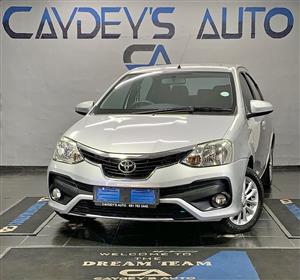 2017 TOYOTA ETIOS SEDAN 1.5 SPRINT 