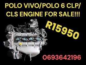 Vw polo vivo /polo 6 1.4/1.4 clp/cls engines for sale