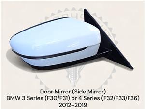 Door Mirror (Side Mirror) BMW 3 Series (F30/F31) or 4 Series (F32/F33/F36) 2012