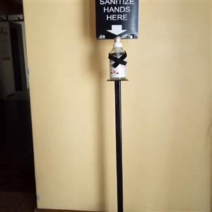 Hand sanitizer stands