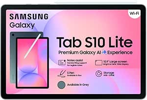 Samsung Galaxy Tab S10 Lite 128 GB Wi-Fi 10.9-Inch Tablet, Gray