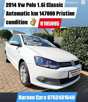 2014 Vw Polo 1.6i Classic Automatic