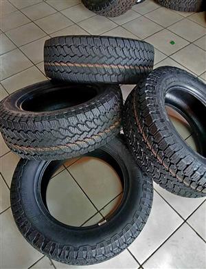 NEW GENERAL GRABBER AT3 TYRES 265 60 R18