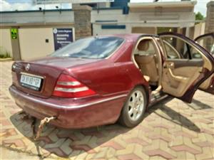 Mercedes benz S-class W220 stripping for spares