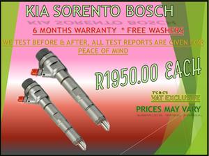 Kia Sorento Diesel Injectors