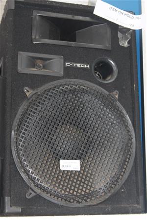 C-tech 15 inch 600 watt speaker S043037A #Rosettenvillepawnshop