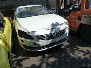 Volvo S60 2.0 Petrol AT B4154T White - 2015 SPARESBOYZ STRIPPING FOR SPARES