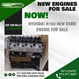 HYUNDAI H100 NEW D4BB ENGINE