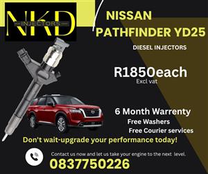 NISSAN PATHFINDER YD25 DIESEL INJECTORS FOR SALE