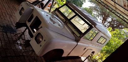 1982 Land Rover (4X4) Panel Van Restoration 60%