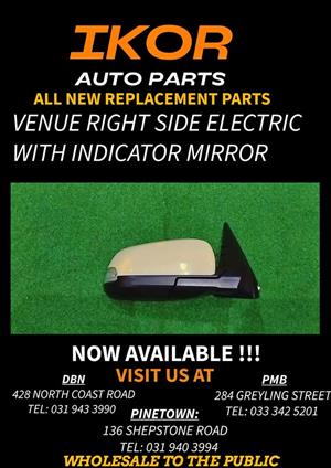 VENUE RIGHT SIDE ELECTRIC WITH INDICATOR MIRROR 