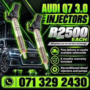 AUDI Q7 3.0 INJECTORS FOR SALE WITH WARRANTY 