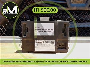 2016 NISSAN NP300 HARDBODY 2.5 (YD25) TDi 4x2 BASE S.CAB BODY CONTROL MODULE
