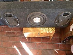 Car radio speakers