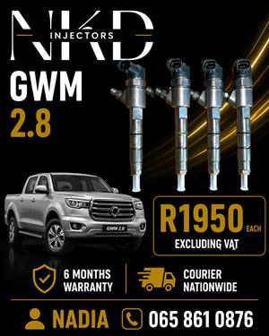 REWED AND NEW DIESEL INJECTORS FOR SALE FOR GWM 2.8