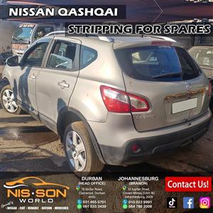 NISSAN QASHQAI STRIPPING FOR SPARES