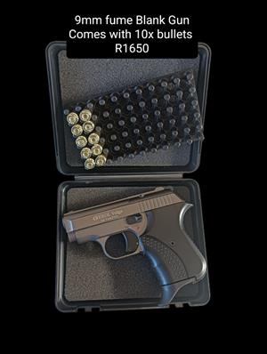 9mm fume Blank Gun 