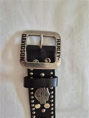 Harley Davidson leather belt
