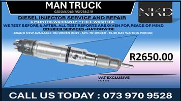 Man Truck Diesel Injectors 