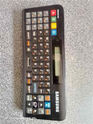 SAMSUNG QWERTY KEYBOARD TV REMOTE 