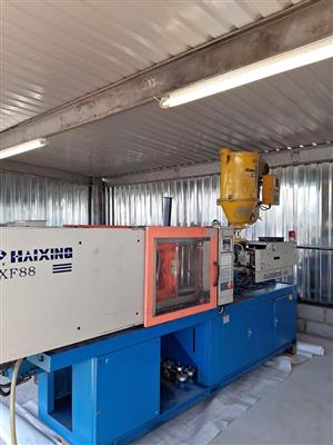 88 and 150 tonner injection moulding machines for sale